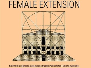 Cornelia Sollfrank «Female Extension» Cornelia Sollfrank «Female Extension»
